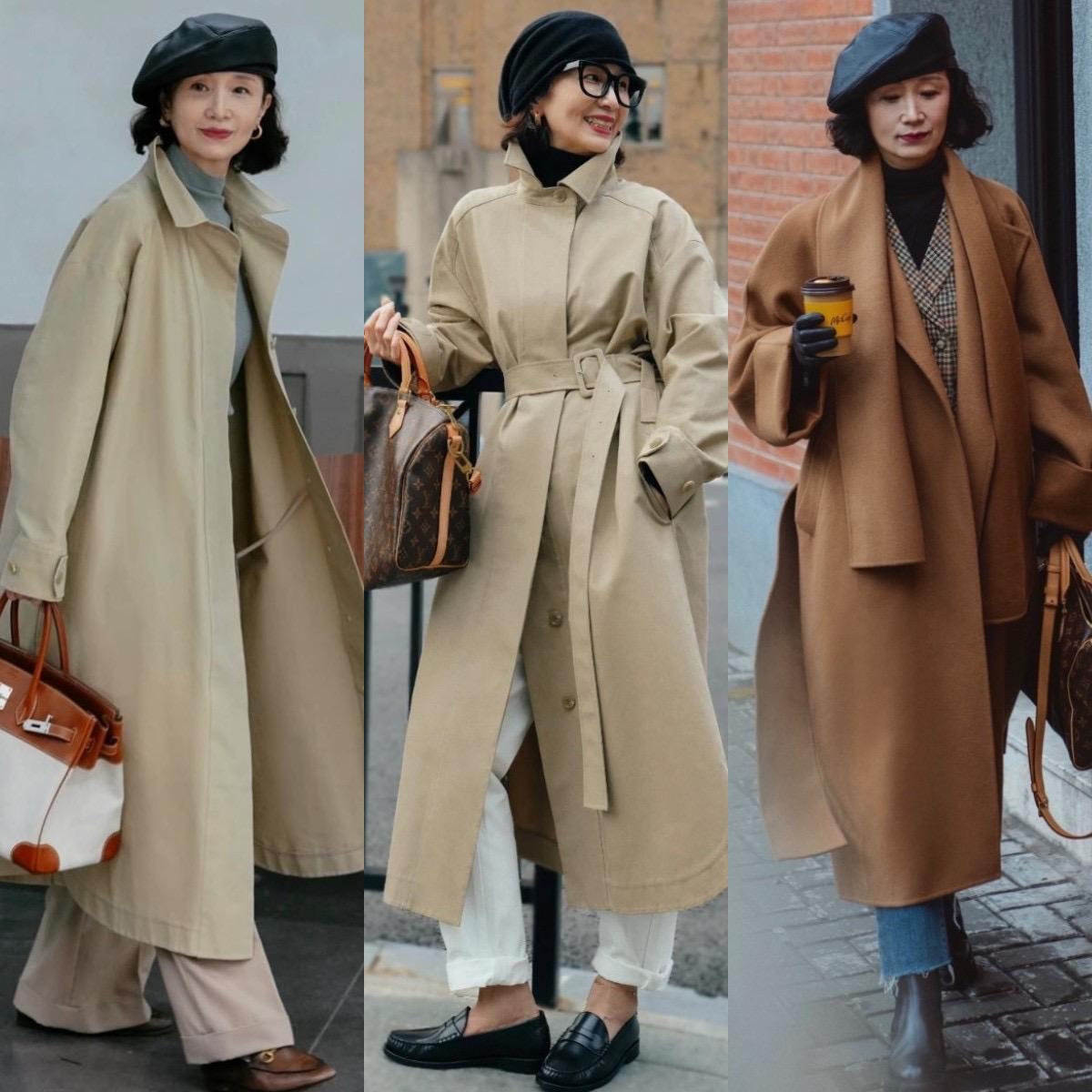 淘宝网购物女装外套妮子风衣_秋冬穿搭40+女生外套_极简主义实用衣橱