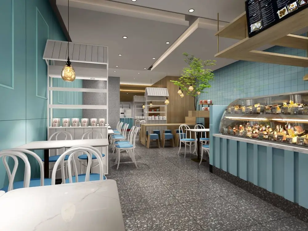 陕西商铺门面装修设计要点,商超门店装修,生鲜超市装修(图4) 小店面装修风格_西安商铺门面装修设计_陕西商铺门面装修设计施工