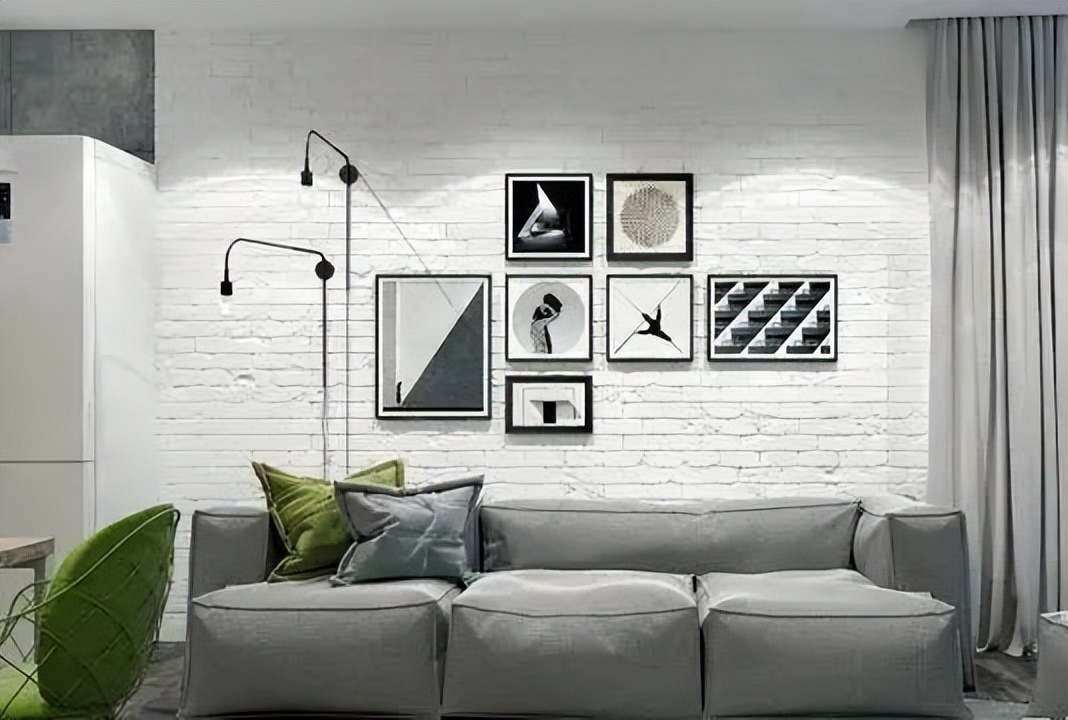 装小满共享装修平台丨照片墙装修攻略,教你打造高颜值照片墙!(图2) 照片墙制作方法_纸胶带墙面艺术_DIY照片墙