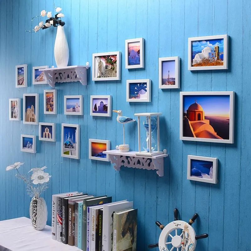 装小满共享装修平台丨照片墙装修攻略,教你打造高颜值照片墙!(图3) 照片墙制作方法_纸胶带墙面艺术_DIY照片墙