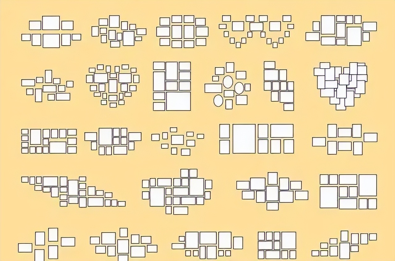 装小满共享装修平台丨照片墙装修攻略,教你打造高颜值照片墙!(图4) 纸胶带墙面艺术_DIY照片墙_照片墙制作方法