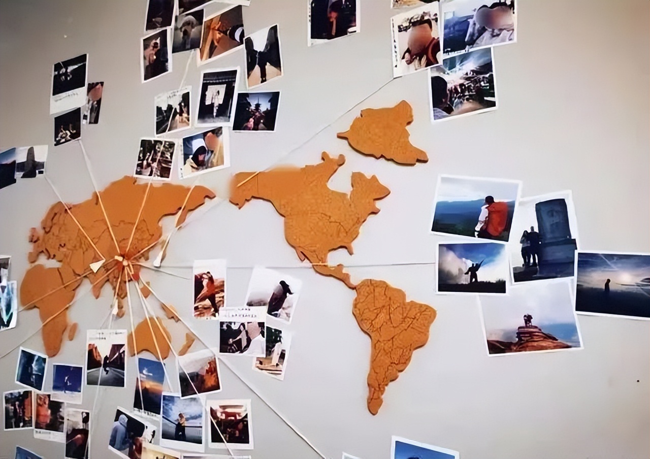 装小满共享装修平台丨照片墙装修攻略,教你打造高颜值照片墙!(图7) 纸胶带墙面艺术_DIY照片墙_照片墙制作方法