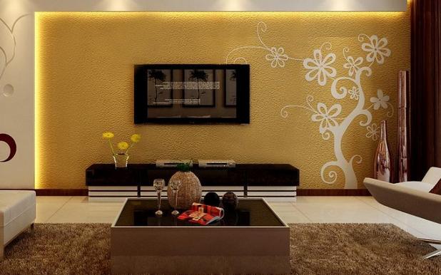 墙面装修,乳胶漆、壁纸、艺术涂料你选哪一个?(图3) 刷乳胶漆的墙面还能贴壁纸不_乳胶漆与壁纸与艺术涂料比较_艺术涂料价格与长期效益分析