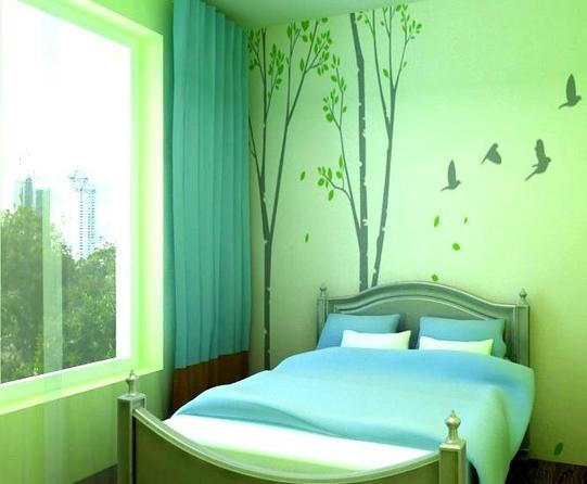 墙面装修,乳胶漆、壁纸、艺术涂料你选哪一个?(图5) 刷乳胶漆的墙面还能贴壁纸不_乳胶漆与壁纸与艺术涂料比较_艺术涂料价格与长期效益分析