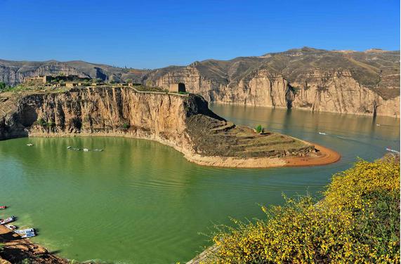 清水河明代长城遗址旅游_呼和浩特白石沟景区_老牛湾长城黄河旅游