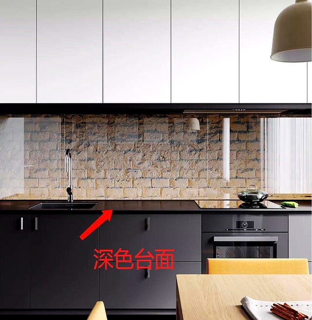关于厨房的9个小决定,做对了,比日本主妇收拾的厨房还好用(图9) 台面选择抗油污_日式厨房装修风格图片_厨房设计改善