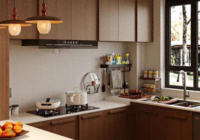 温州发现一户人家厨房,因太会设计而走红,真是脑洞大开,晒晒(图1) 日式厨房装修风格图片_厨房转角空间创新利用_智能抽屉设计升级