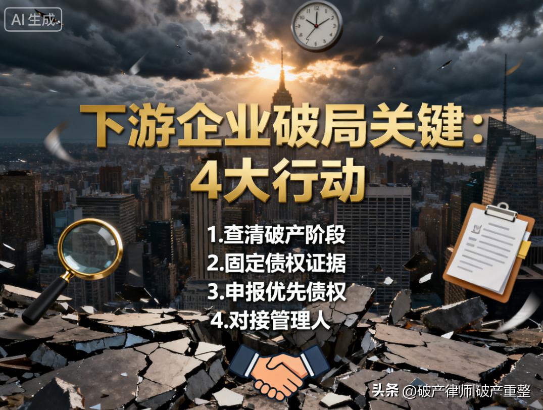 开发商破产烂尾不用慌!下游企业必知的债权维权 5 个关键动作(图3) 开发商破产烂尾优先受偿权申报_开发商破产烂尾工程款怎么追_开发商破产房子看不到希望