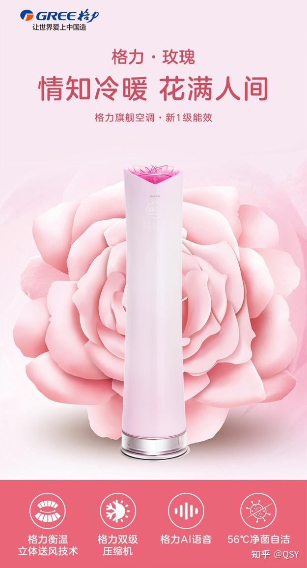 如何评价格力董明珠设计的玫瑰空调?(图5) 格力玫瑰空调制热效果_格力立式空调拆装视频_格力玫瑰空调配置