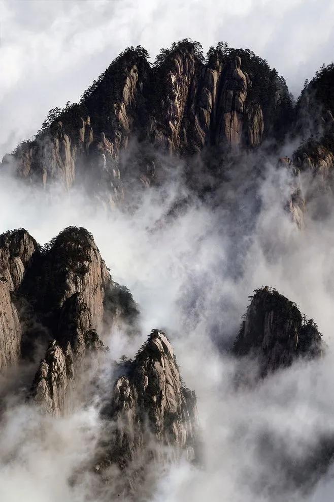 黄山一日游路线解析(图2) 黄山游览路线_黄山一日游行程安排_黄山前山后山游览路线