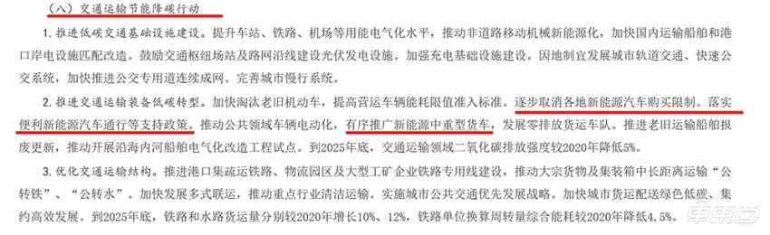 新能源行业迎重大利好!将逐步取消新能源汽车购买、通行限制(图2) 国家2025汽车节能减排政策_新能源汽车政策利好_取消新能源汽车购买限制