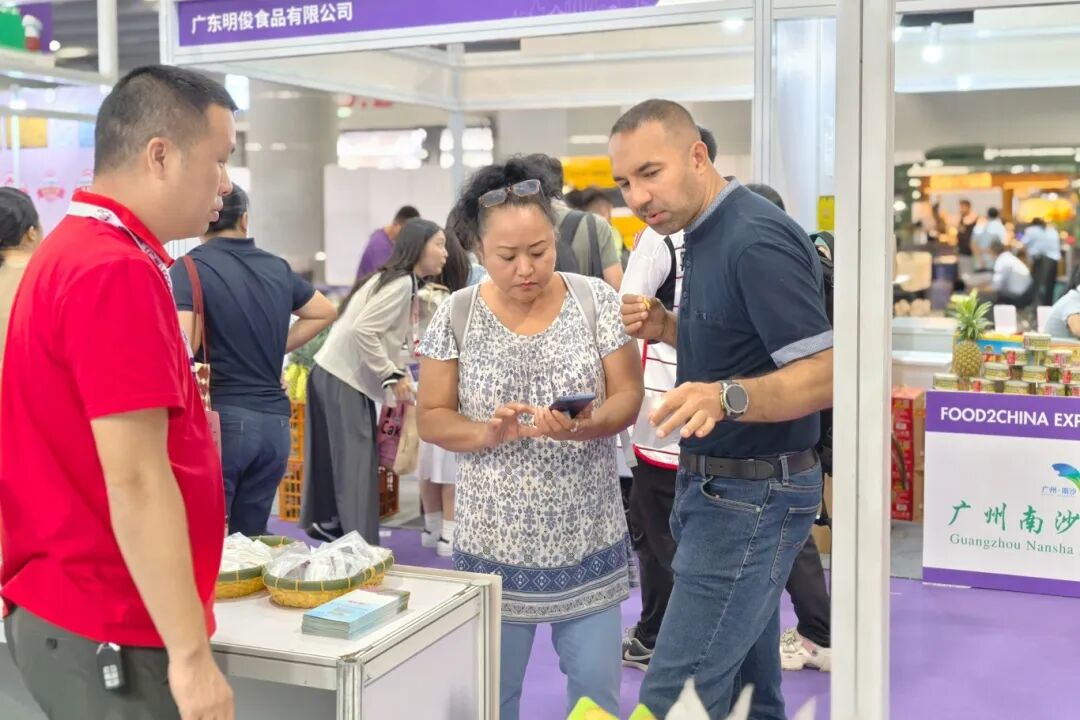 交易火爆!南沙美食亮相中食展(图7) 2025中食展广州展会 南沙区农产品展销会 南沙预制菜进出口贸易区_广州国际食品食材展