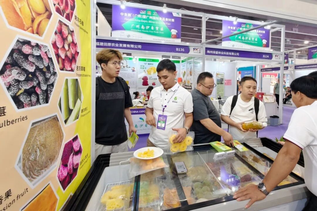 交易火爆!南沙美食亮相中食展(图8) 广州国际食品食材展_2025中食展广州展会 南沙区农产品展销会 南沙预制菜进出口贸易区