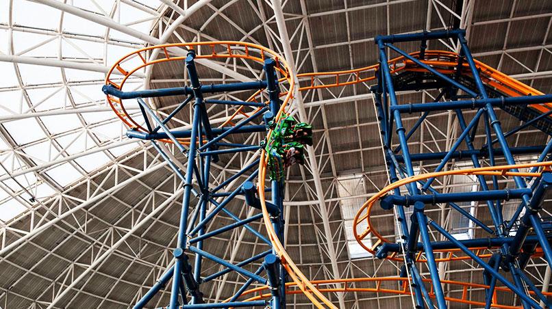 天津欢乐谷有什么游玩项目?惊险刺激,赶快去玩吧(图8) 天津欢乐谷过山车项目_天津欢乐谷刺激游乐项目_天津欢乐谷旅游自驾游