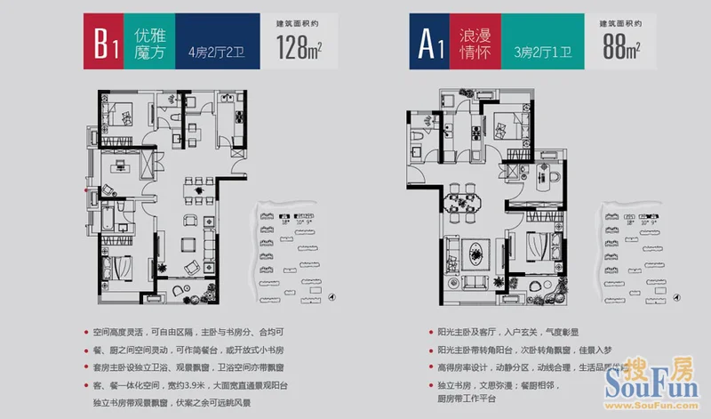 【中建溪岸澜庭】88平轨交三房南北通,开盘优惠8万,12.8免费看房(图4) 中建溪岸澜庭 88平米南北通透三房 11号线花园站 400-813-0000_中建溪岸澜庭 交房时间