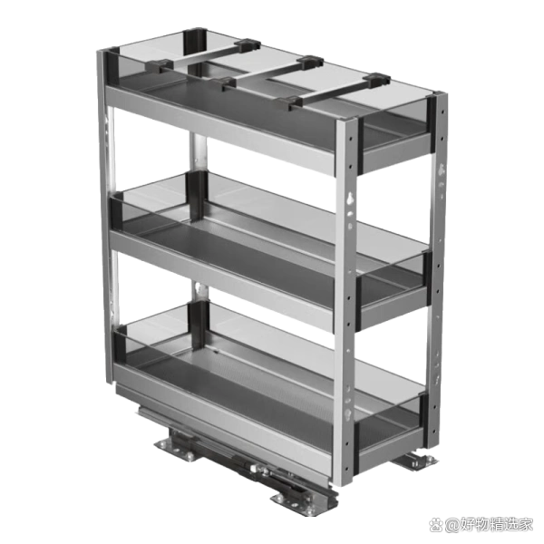 厨房拉篮哪个品牌好用又实惠?五款热卖型号推荐(图4) 海尔橱柜品牌阻尼拉篮_苏泊尔卡贝悍高拉篮推荐_厨房拉篮选购指南