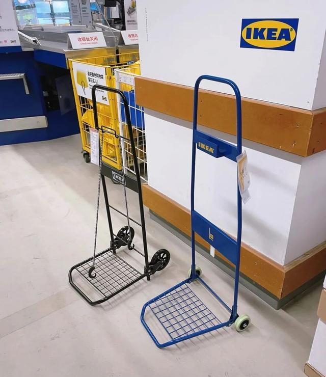 宜家购物流程_宜家弗拉塔购物车多功能改造_宜家拉斯克推车宿舍收纳方案