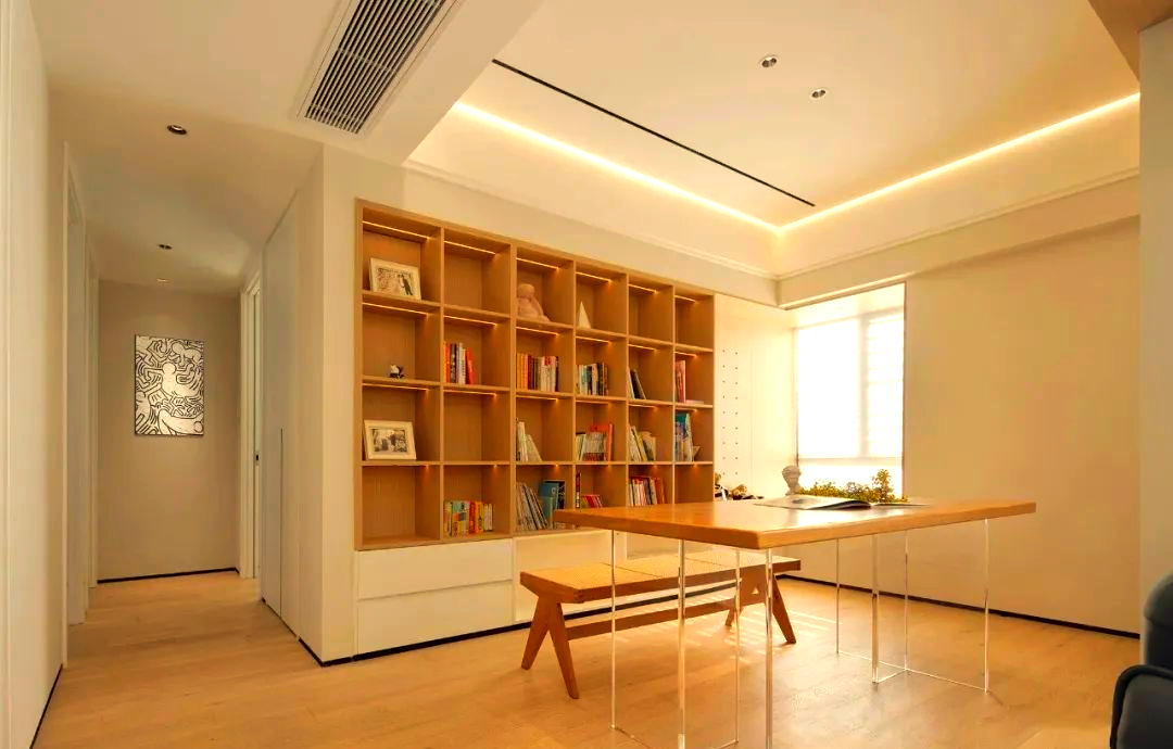 现代简约装修案例,功能齐全且风格干净舒适(图7) 1