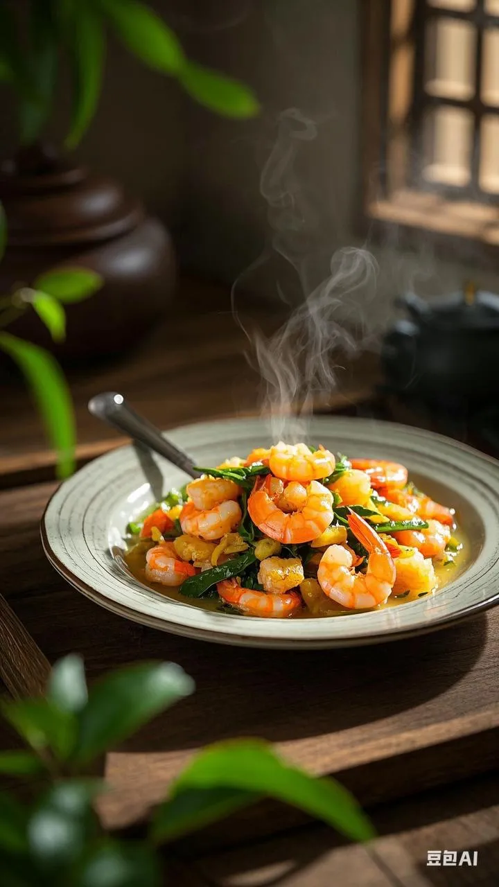 说说你最喜欢吃的家乡美食有哪些(图17) 金寨吊锅菜_安徽六安美食_六安瓜片炒虾仁