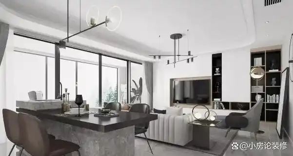 简约=简陋?被问得最多的现代风来袭,43套效果图直接照搬(图19) 现代风装修设计_现代风格家居案例分享_后现代简约装修