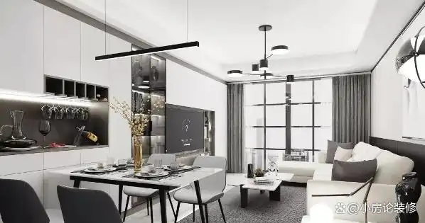 简约=简陋?被问得最多的现代风来袭,43套效果图直接照搬(图20) 现代风格家居案例分享_后现代简约装修_现代风装修设计