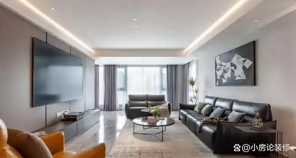 简约=简陋?被问得最多的现代风来袭,43套效果图直接照搬(图24) 现代风格家居案例分享_现代风装修设计_后现代简约装修