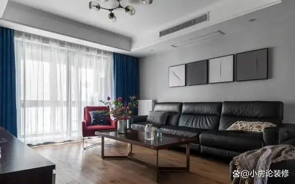 简约=简陋?被问得最多的现代风来袭,43套效果图直接照搬(图27) 现代风格家居案例分享_后现代简约装修_现代风装修设计