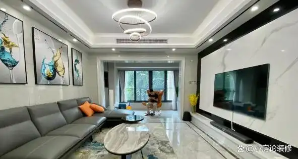 简约=简陋?被问得最多的现代风来袭,43套效果图直接照搬(图32) 现代风格家居案例分享_现代风装修设计_后现代简约装修