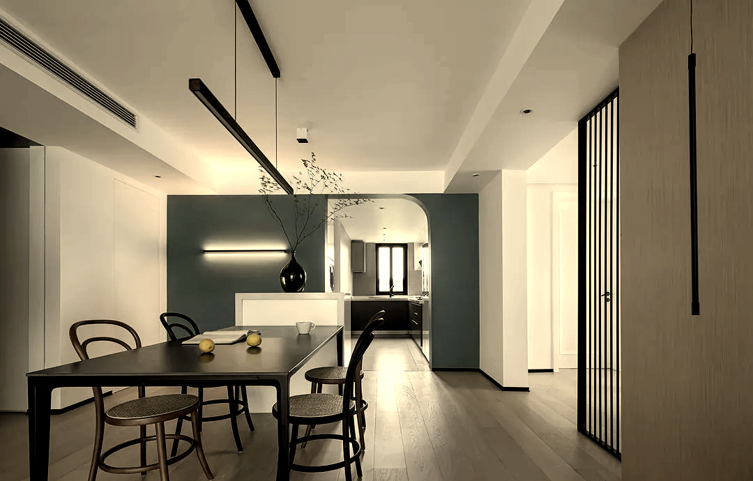 现代极简装修风格,整体设计自然时尚且高级!(图4) 1