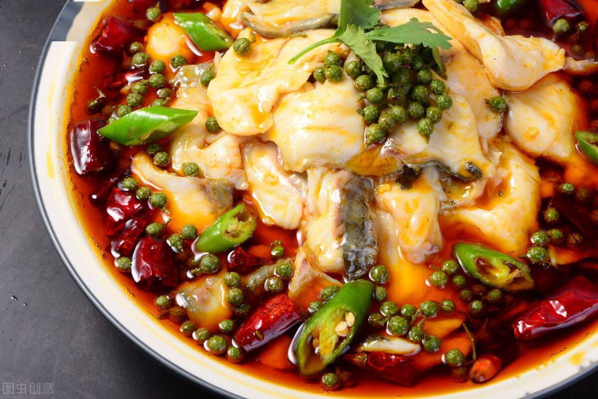 川妹子教你正宗麻辣水煮鱼做法:鱼肉细嫩鲜美,麻辣爽口!巴适(图5) 正宗川菜麻辣水煮鱼做法_正宗麻辣水煮鱼做法_川妹子麻辣水煮鱼教程