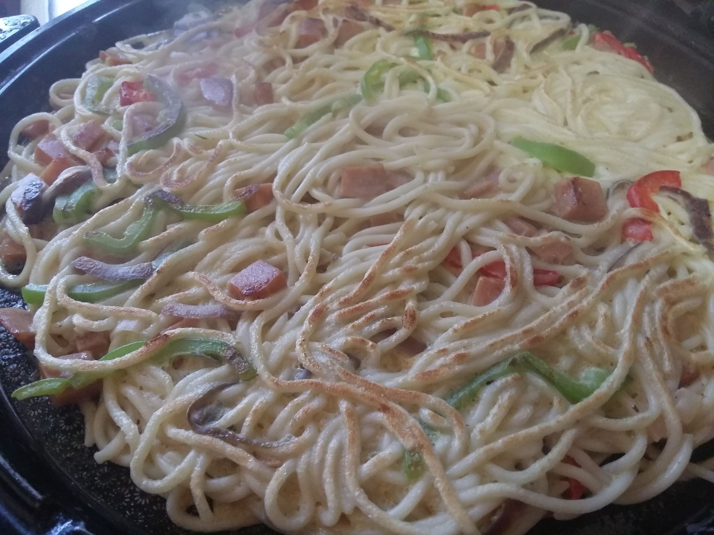 被逼出来的快手披萨,教你一妙招,披萨控都笑了(图11) 面条披萨做法_电饼铛 披萨_自制健康披萨