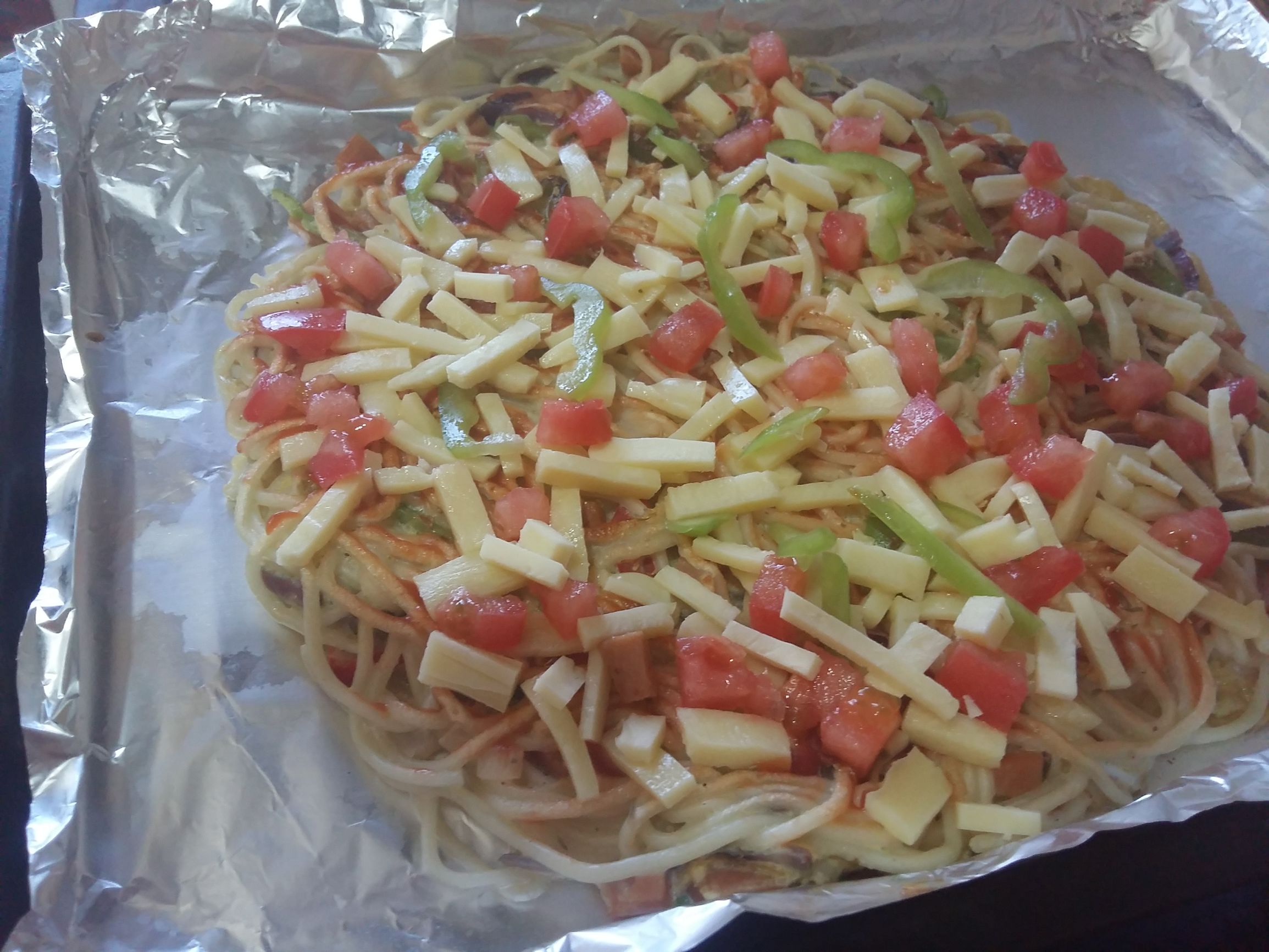 被逼出来的快手披萨,教你一妙招,披萨控都笑了(图12) 自制健康披萨_电饼铛 披萨_面条披萨做法