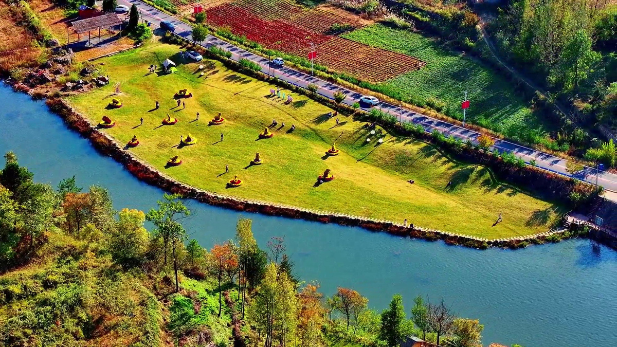 汝阳:百里画廊 诗画乡村(图1) 汝阳:百里画廊 诗画乡村