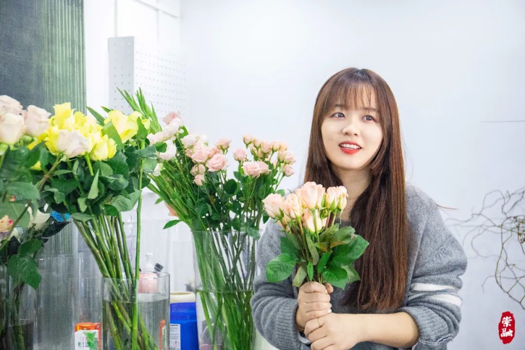 鳌山路上,“你的花店”与众不同(图3) 我在崇明开花店_花店 装修_崇明花店故事