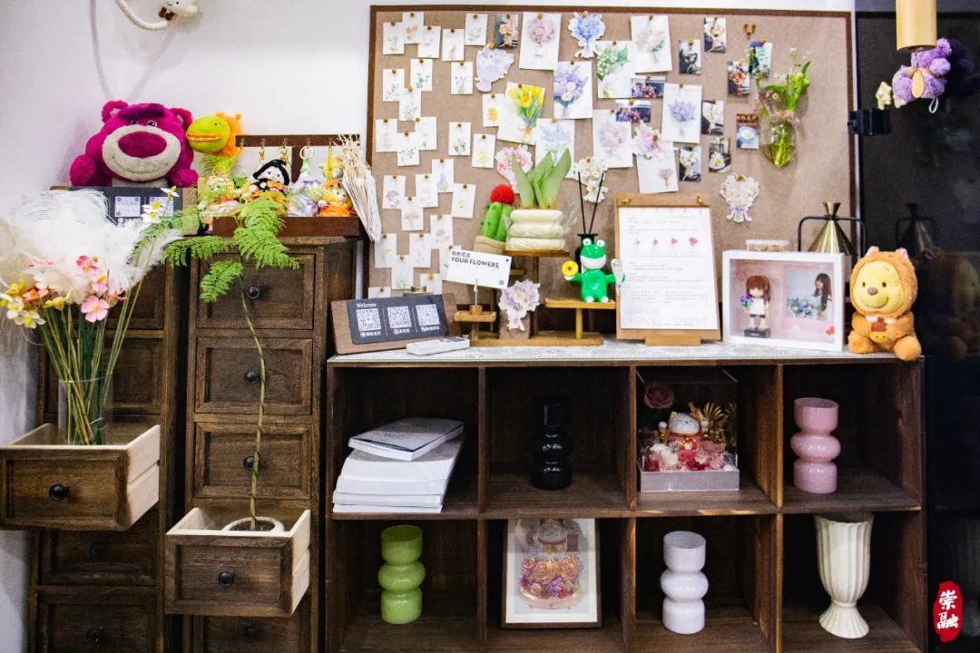 鳌山路上,“你的花店”与众不同(图8) 我在崇明开花店_花店 装修_崇明花店故事