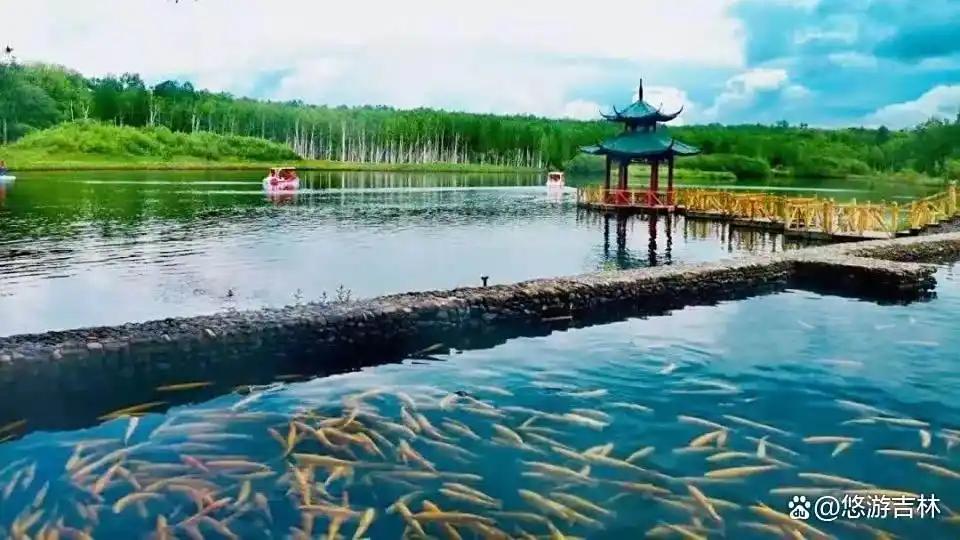 露水河长白山狩猎度假区攻略_乘着高铁游白山_长白山景区建筑