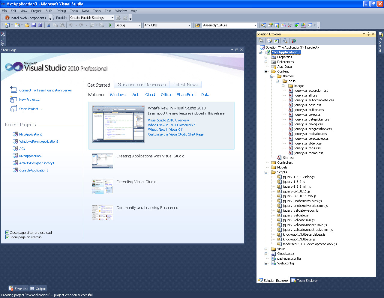 分享安装VS2010 SP1与ASP.NET MVC4详细步骤(图12) VS2008卸载教程_VS2010安装步骤_vs2025 sp1 安装