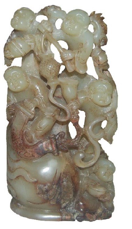 烟台高古玉石拍卖,翡翠玉石拍卖中贸圣佳免费拍卖(图5) 玉器拍卖价格_古玉收藏大忌_玉器保养禁忌