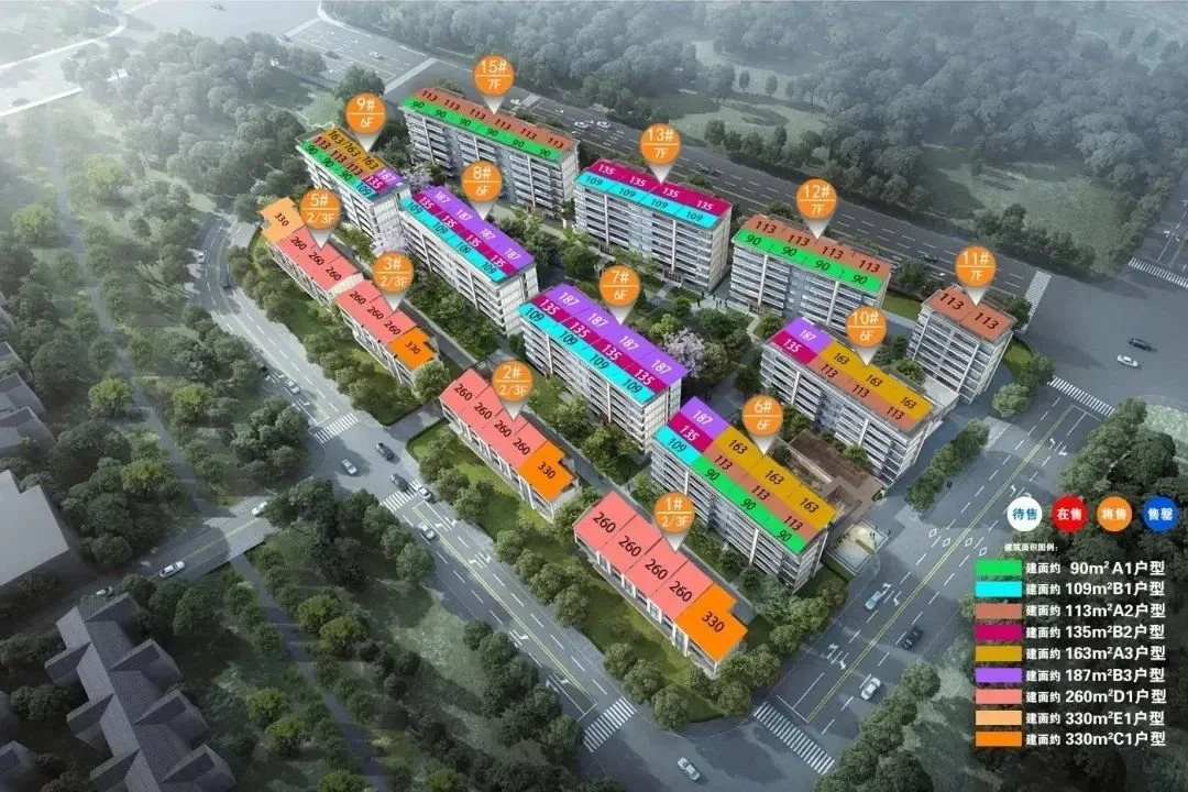 惊艳!270°视野、7.1米跑道级阳台、大宽厅…狠狠心动了!(图1) 理想三房户型_天荟江南府三房户型_三房两厅两卫装修效果图大全