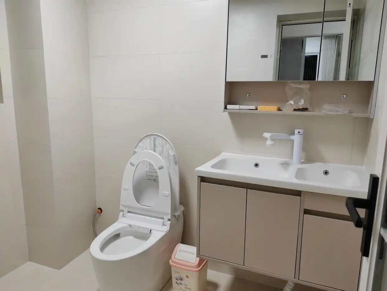 全屋不做吊顶,不做电视墙,极简风装修省钱实用!(图9) 不做吊顶电视背景墙_卫生间不吊顶图片_极简装修省钱技巧