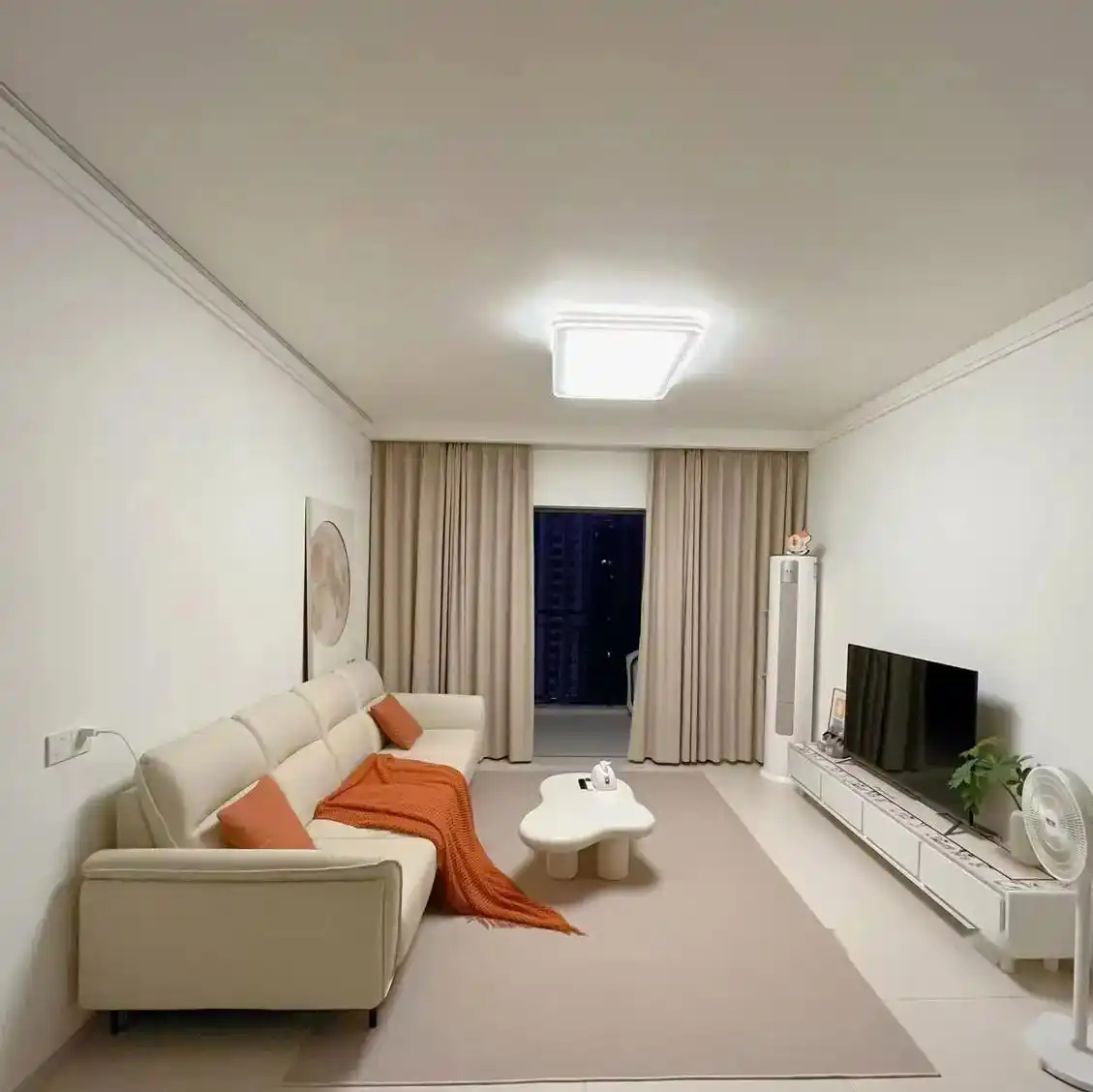 大白墙不吊顶,广东一女主的家让我大开眼界,简单不失大气(图3) 厨房卫生间设计_简单装修减少卫生死角_卫生间不吊顶图片