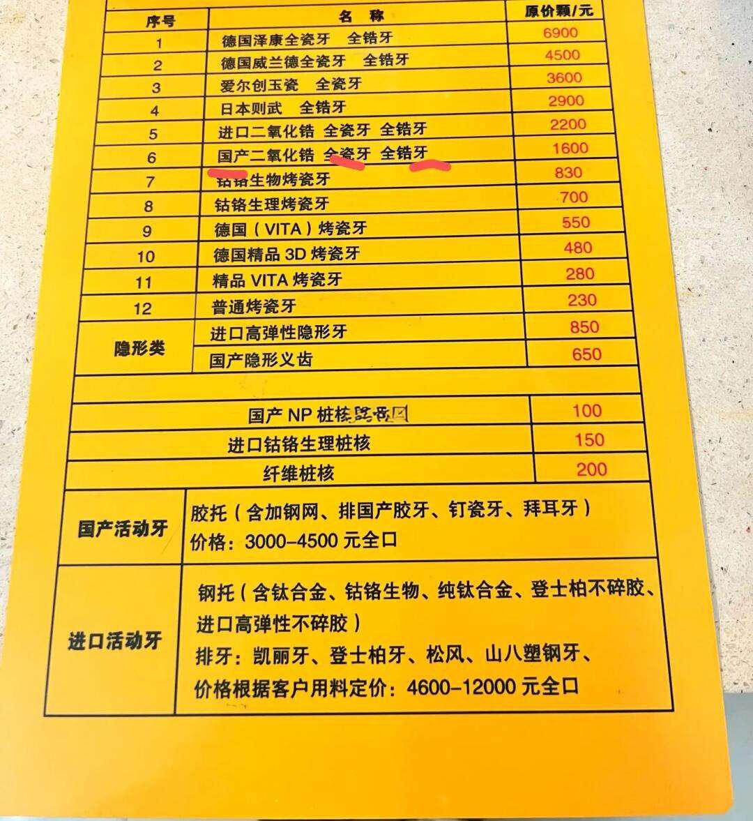 根管治疗多少钱一颗牙